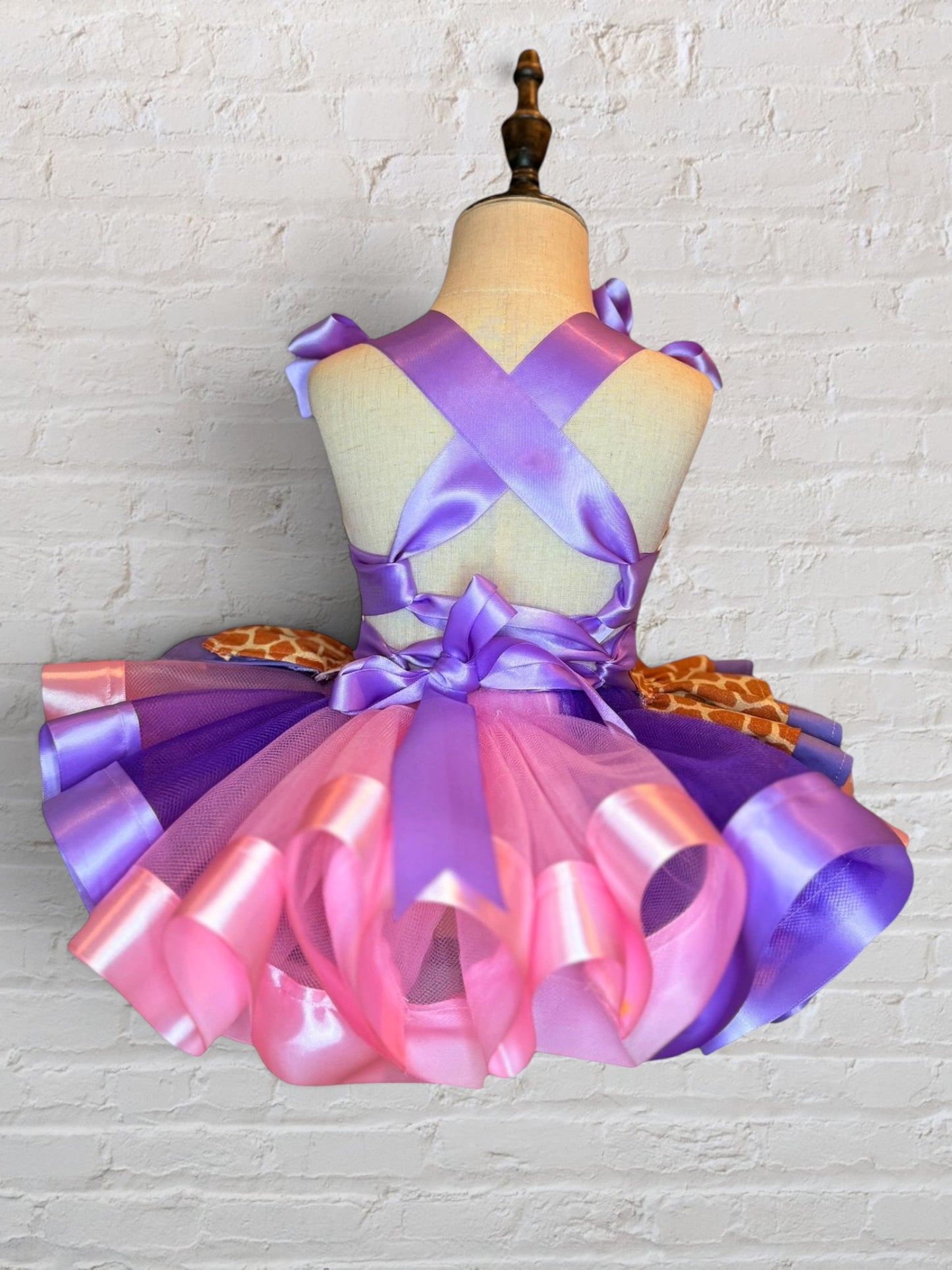 Giraffe Birthday Tutu Set