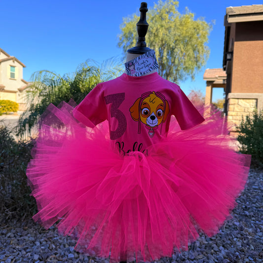 Skye tutu set/Birthday outfit